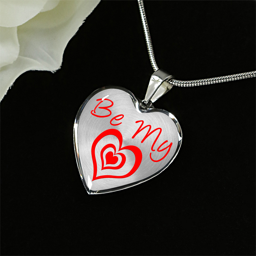 Be My Valentine Luxury Heart Necklace