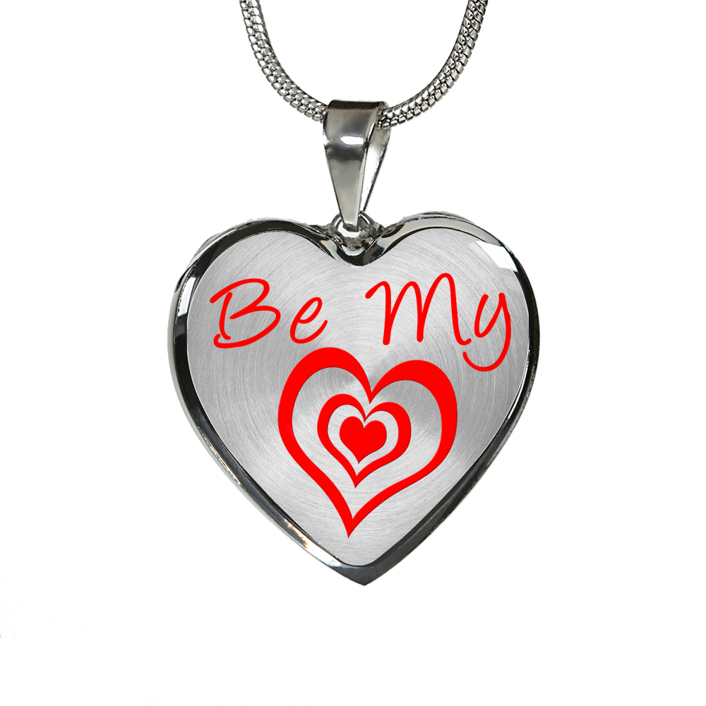 Be My Valentine Heart Necklace
