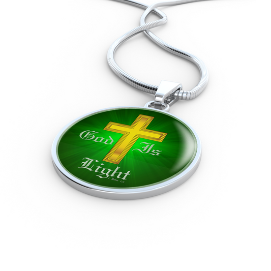 God Is Light - Luxury Circle Necklace